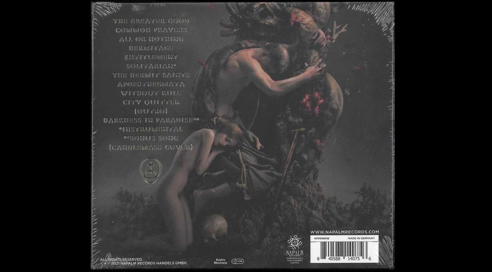 Moonspell – "Hermitage". Płyta CD. Nowa.