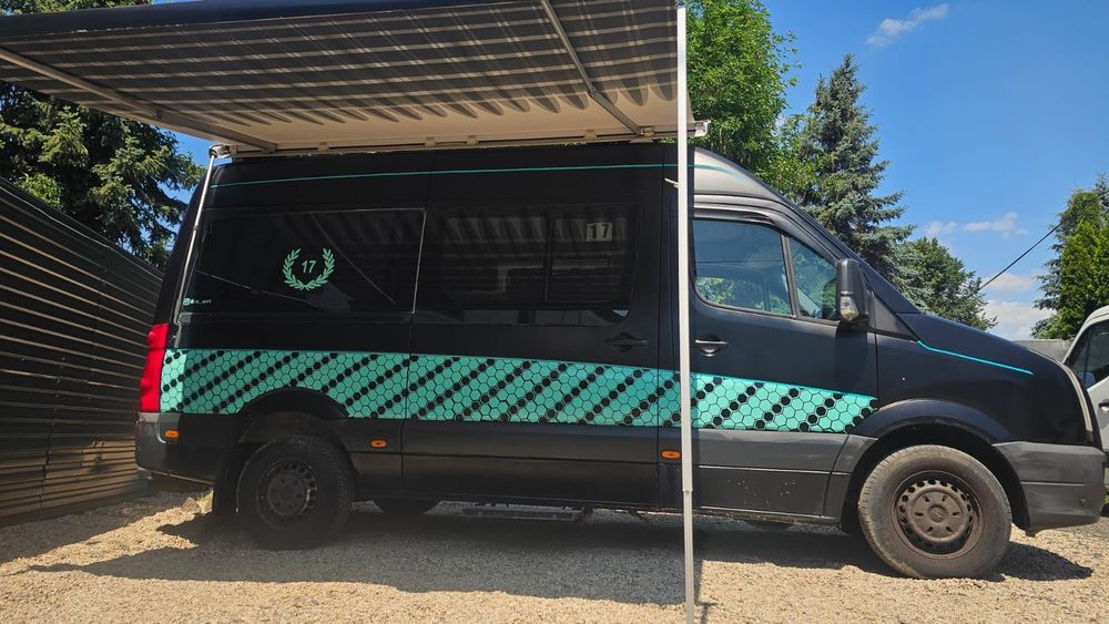 Volkswagen Crafter kamper  Kamper VW Crafter 2 X klima # Webasto
