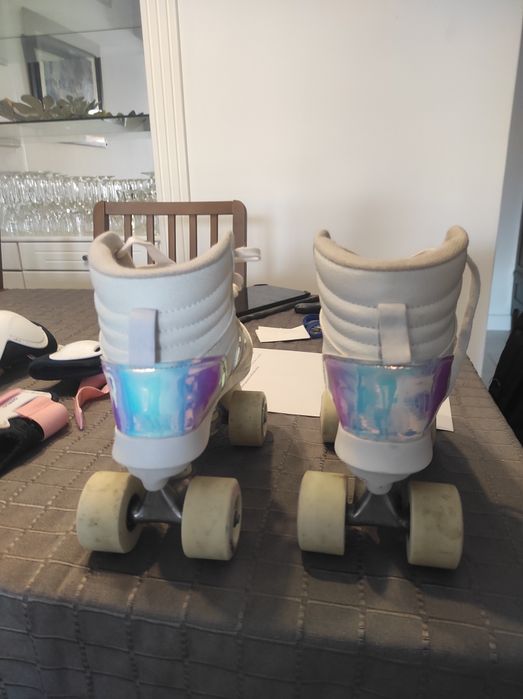 Patins Oxelo + Protecções