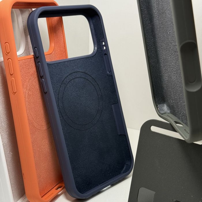 Чохол iPhone 17 Pro | 17 Pro Max MagSafe з мікрофіброю Silicone Case. Чехол айфон 17 про | 17 про макс с магсейф