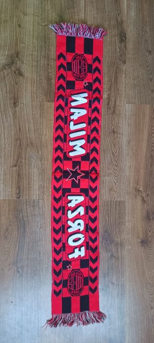 Milan Forza Milan szalik piłkarski jednostronny używany