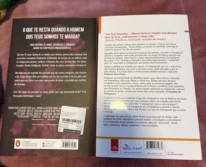 Lote de 6 Livros Usados e em bom estado como novos “Ler descrição”