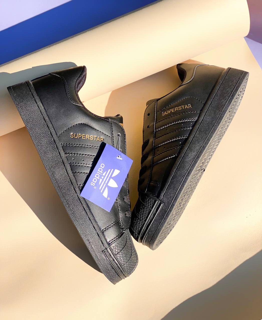 Adidas Superstar Fully Black Адідас кросівки: 1 850 грн. - Кроссовки ...