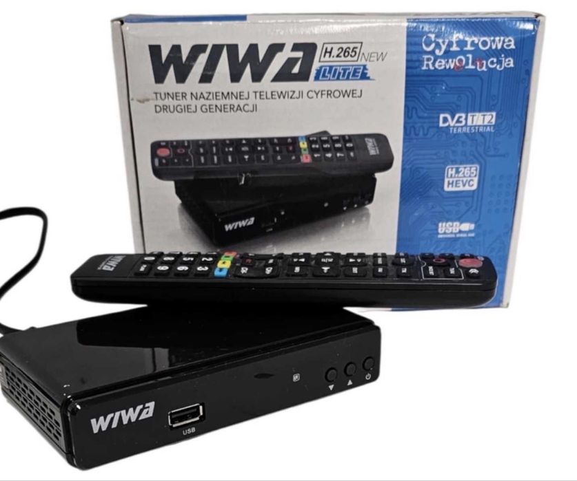 Dekoder DVB-T2 Wiwa H.265 LITE