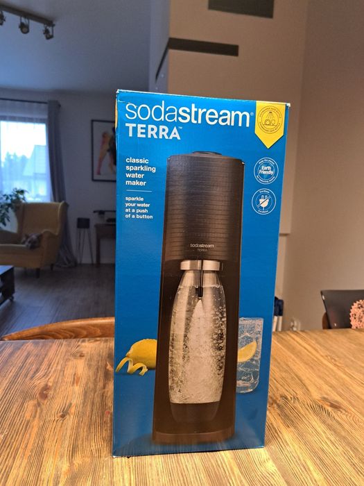 SPRZEDANE Soda Stream Terra saturator butelka gaz