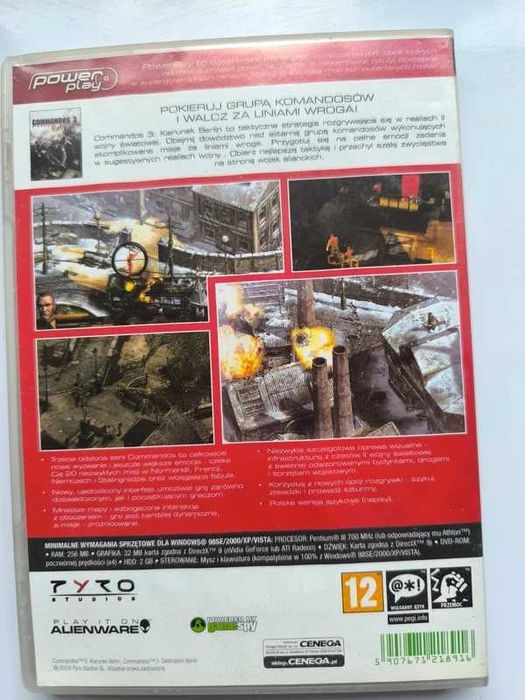 Commandos 3, kolekcja Power Play, gra PC