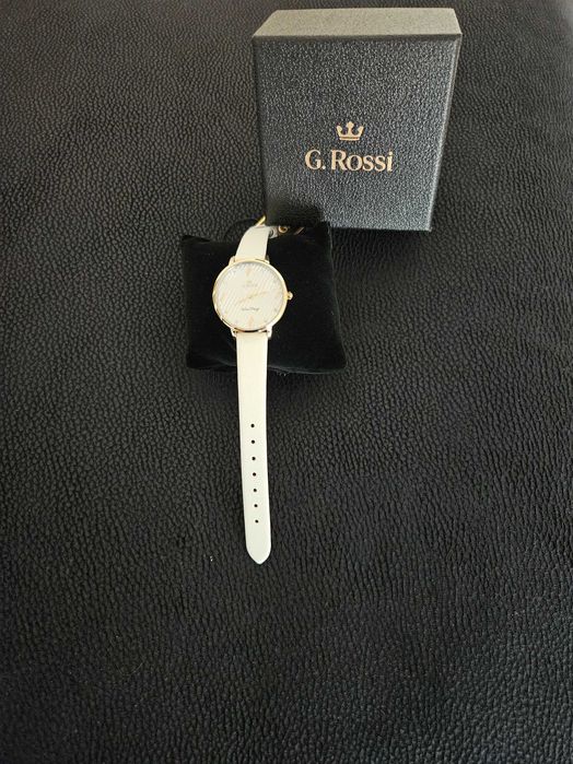 Zegarek Damski G.Rossi + BOX Biały