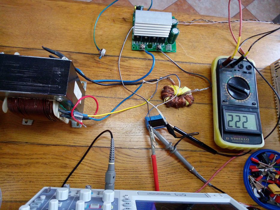 Плата інвертора чистий синус на  48V, (24V)  1800 Ватт