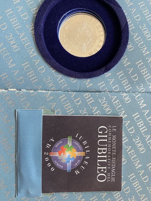 Colecao 27 Moedas Prata - Iubilaeum A.D 2000