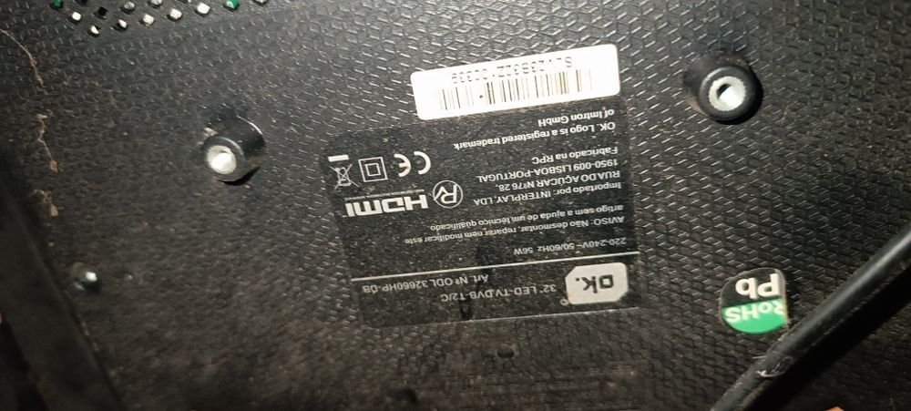 TV marca Ok mais box Xiaomi android