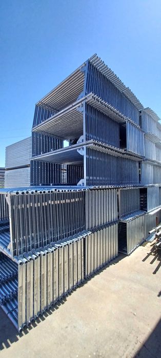 Andaime Europeu de fachada - Aço Galvanizado - Layher Compatível