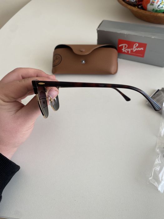 Оригінал! Оригінальні окуляри RAY-BAN CLUBMASTER RB3016F 55х19