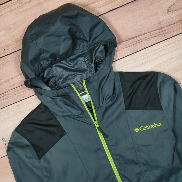 COLUMBIA Kurtka Wiatrówka Męska Logowana r. S/M