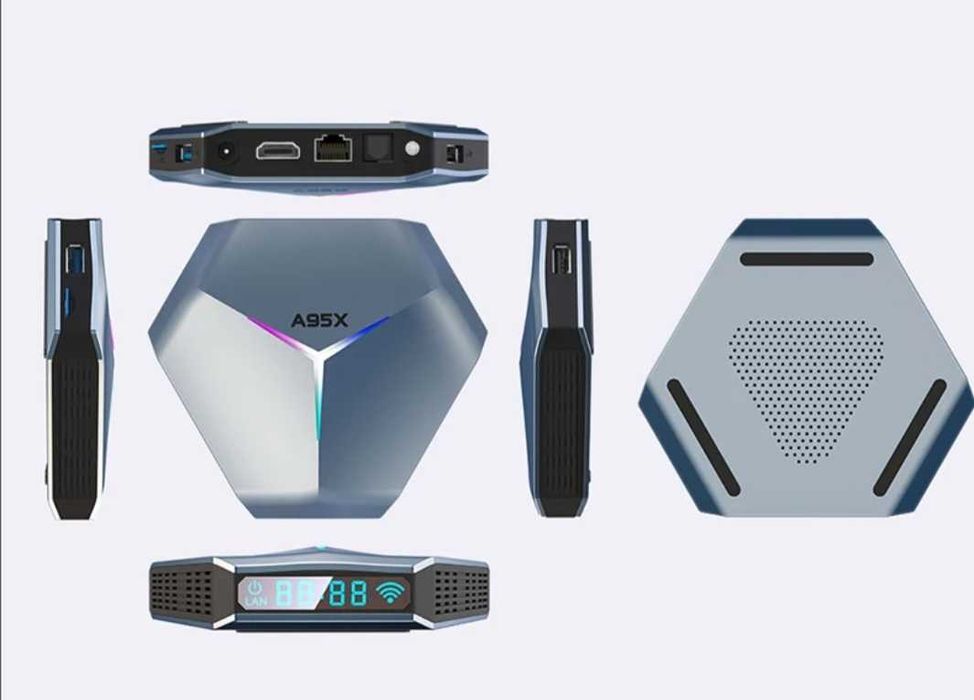 Tv Box Dla Graczy przystawka do telewizora  4/128GB + pilot żyroskowy