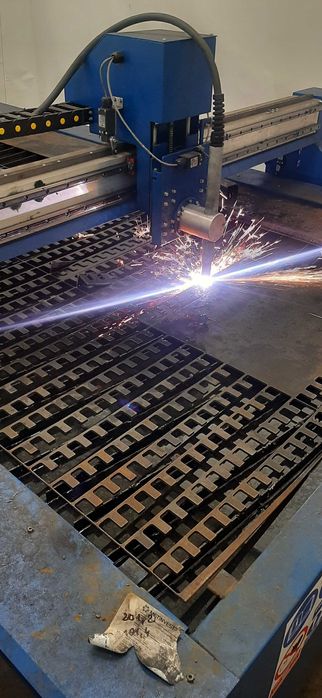 Cięcie plazmą cnc ploter wypalnie