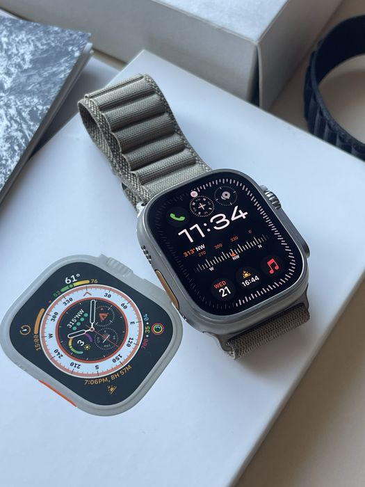 Apple Watch Ultra 1 | Повний комплект  | АКБ 90%