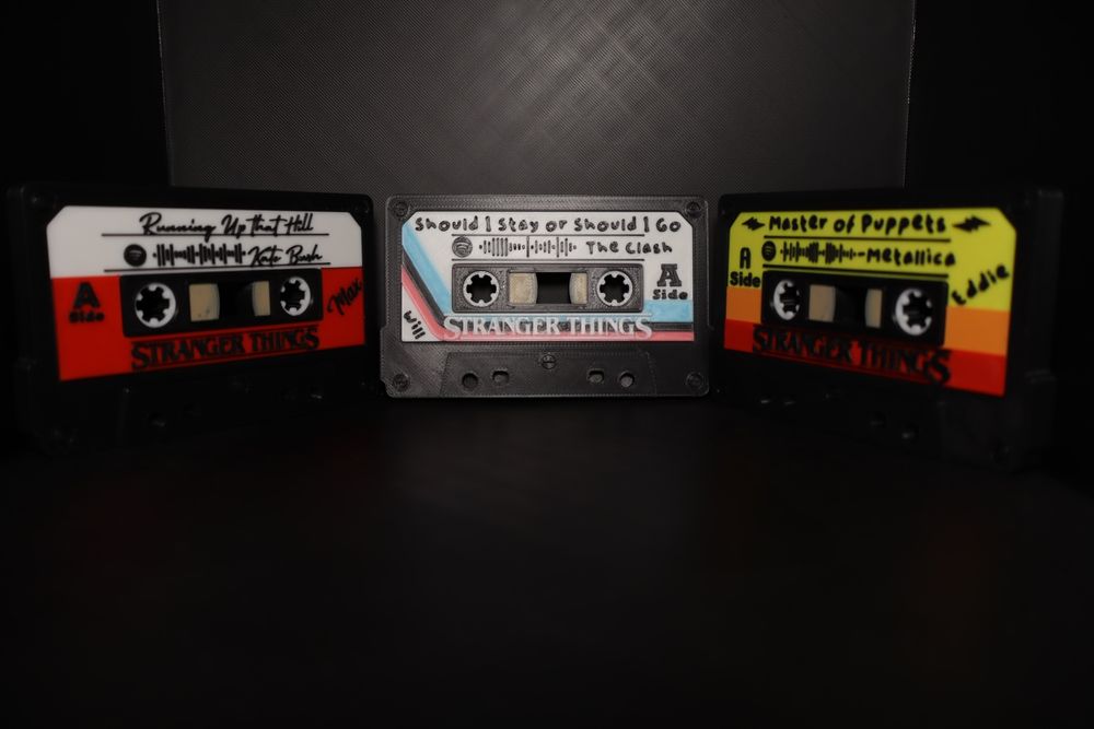 Stranger Things - Cassetes Max/Will/Eddie
