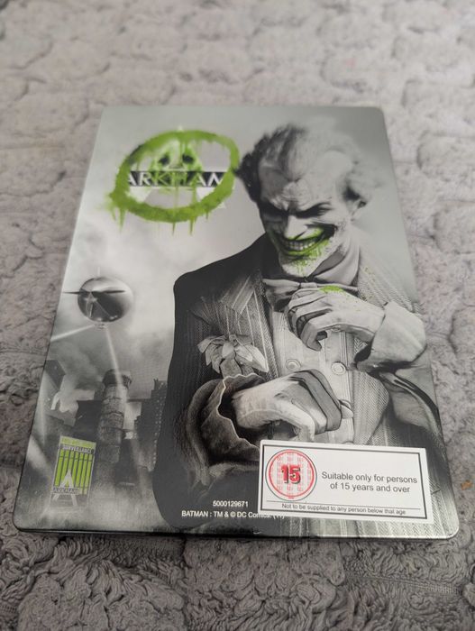 xbox 360 batman arkham city steelbook