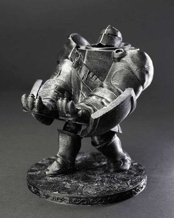 Suporte de Comandos de Consola – Cavaleiro Medieval 3D