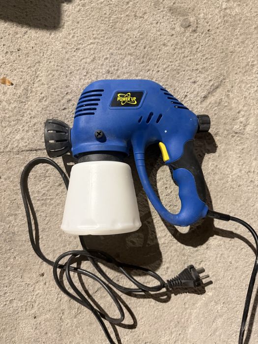 Elektryczny Pistolet Malarski Natryskowy Power Up 100W Toya