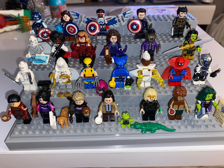 Lego Marvel seria 1 i 2 minifigurki 71031 i 71039