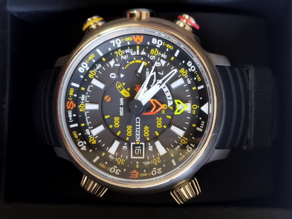 Citizen Promaster Altichron. BN4021-02E.Eco Drive. Mi