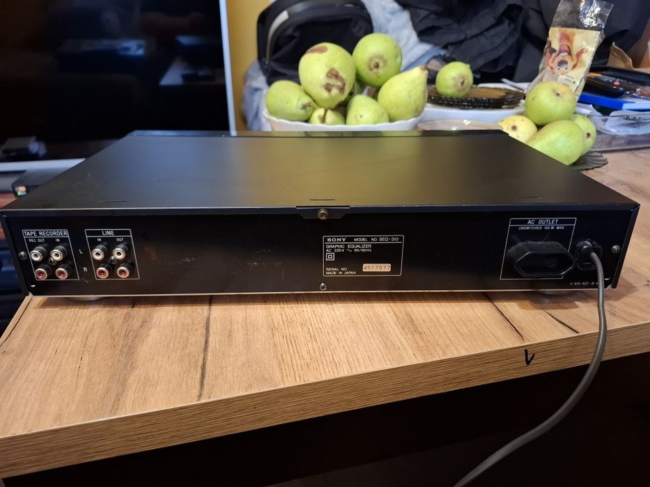 Equalizer Korektor Graficzny Sony SEQ 310