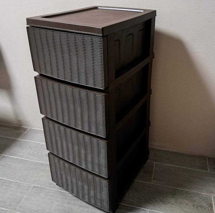 Комод пластиковий шухляди тумба полиця органайзер ящики шафа стелаж