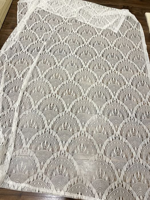 Тюль гардина з тесьмою