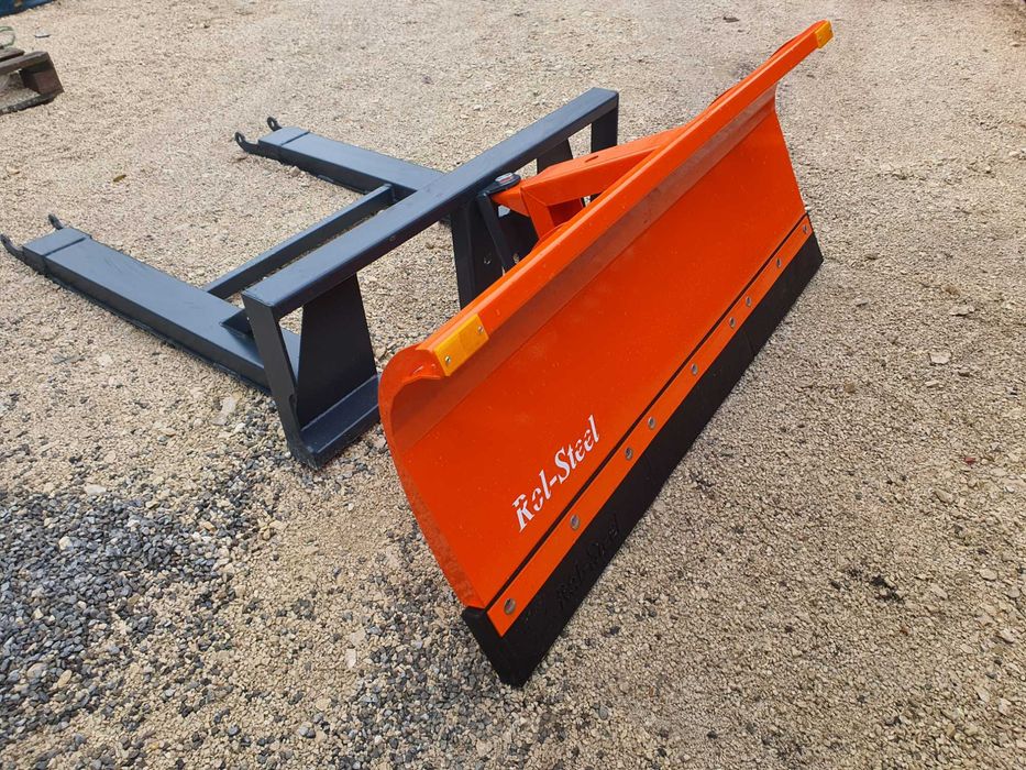 NOWY Pług do śniegu śnieżny Solidny Euro+TUZ / widlak GWARANCJA