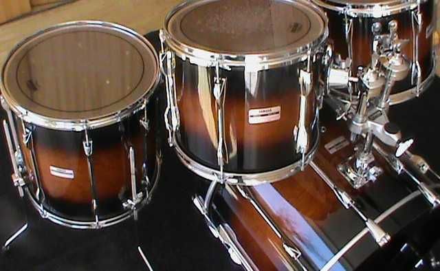 Bateria Yamaha 9000 Recording Custom ASB - Made in Japan. C/NOVA