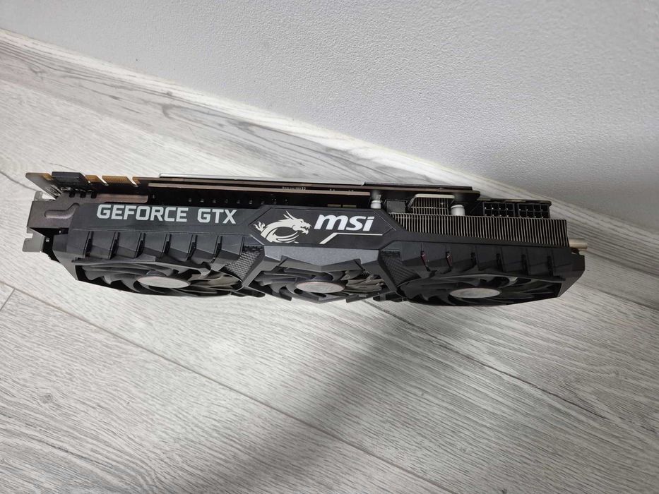 ігрова відеокарта ТОП версія GTX1080Ti 11GB 352bit MSI Gaming TRIO. Trade-IN