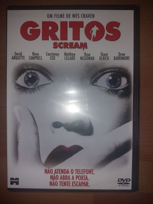 DVD NOVO e SELADO - " Scream / Gritos " 1996