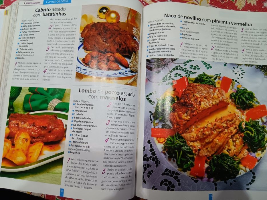 Livros de receitas culinária