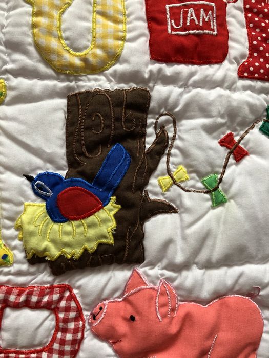 Покрывало, одеяло  пэчворк . Ручная работа. 135*110 .