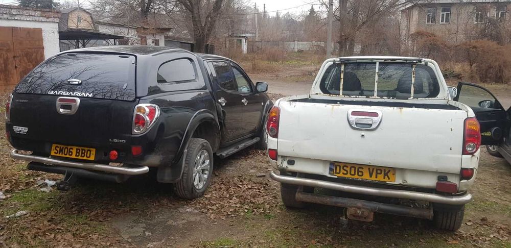 Разборка Митсубиси Л200 КПП двери крыло капот фара борт кардан зеркало