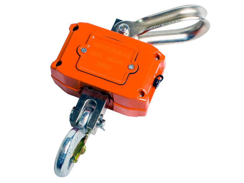 Rolnicza Elektroniczna Waga Hakowa Dźwigowa SOLIDNA 2t 2000kg Big Bag