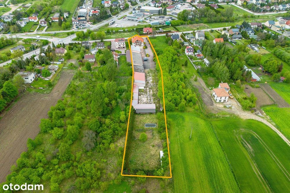 Dom 443m² i baza pod firmę przy trasie S7
