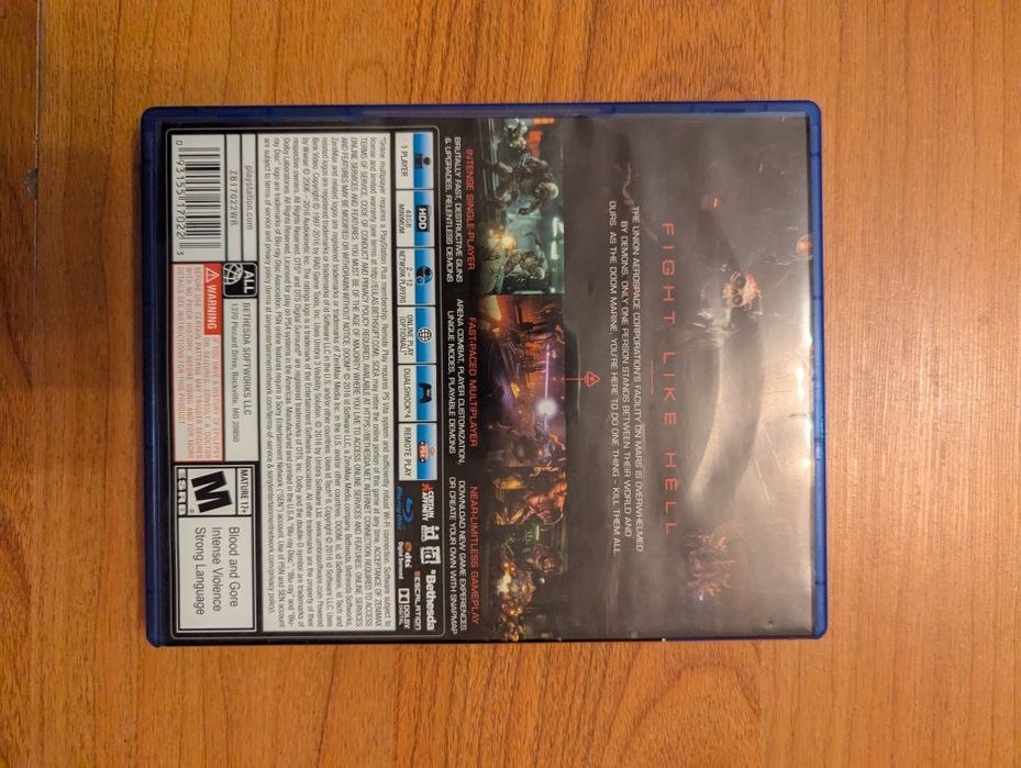 Doom ігри игры диски на PS4 controller