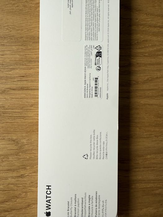 Apple Bransoleta Panelowa Złoty Tytan