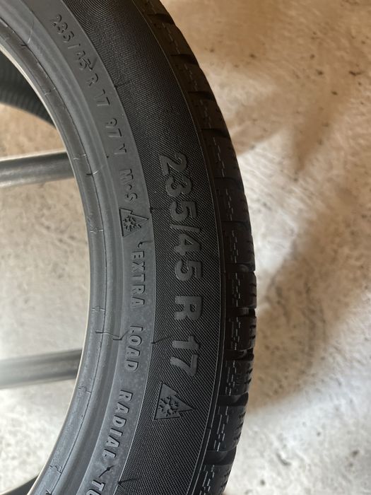 Зимові шини‼️235/45 R17 Continental ContiWinterContact TS830P 97V 7.8мм 2025рік