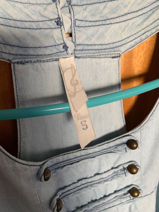 Vestido ganga Stradivarius