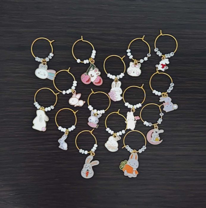 15 marcadores de copos Páscoa438836241661972481