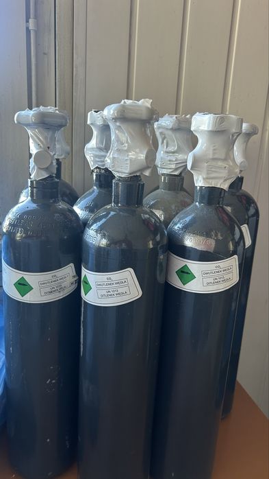 BUTLE CO2, 3 litrowe - 2kg. (spawanie, sodastream)