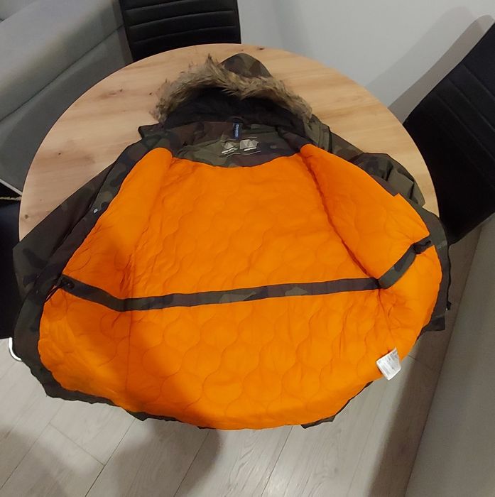 Kurtka moro H&M WINDPROOF