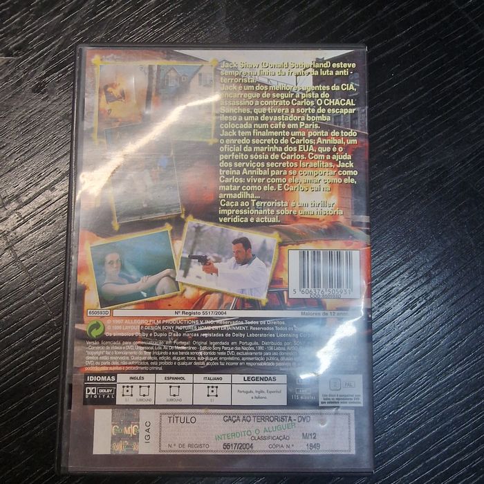 DVD Caça ao Terrorista