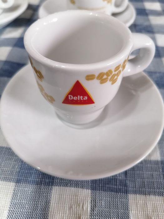 Conjunto  4 chávenas café delta64861390721539122