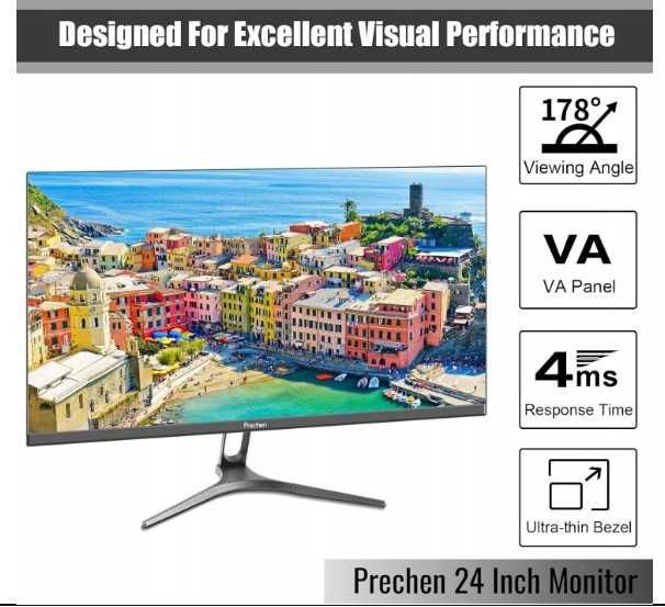 Monitor 24" Prechen Full HD 75Hz