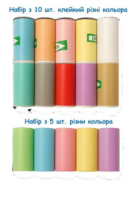 Міні принтер портативний дитячий термопринтер