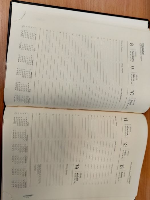 Kalendarz książkowy